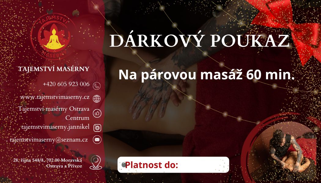 Na párovou masáž CLASSIC 60 minut 